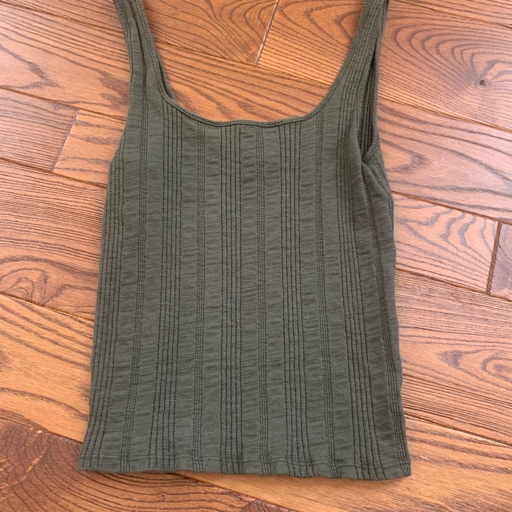 American eagle ribbed tank